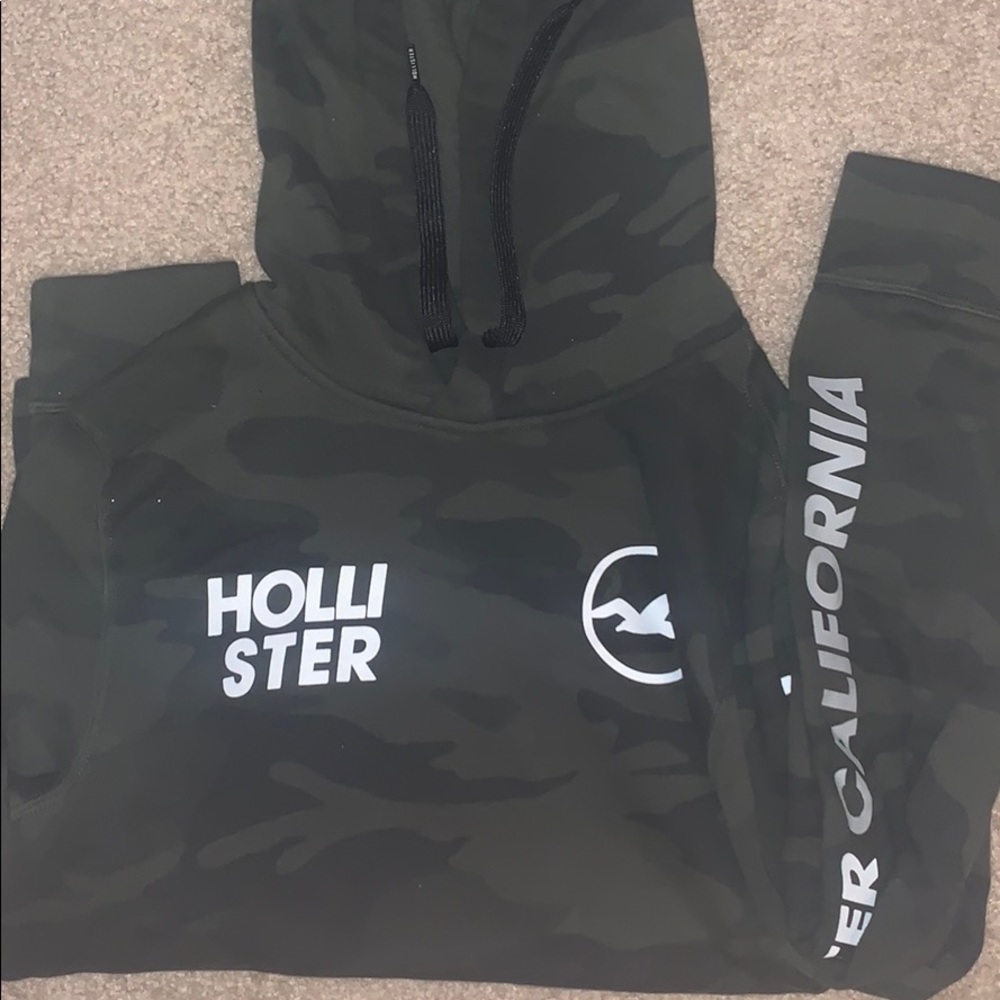 Camo Hollister Hoodie